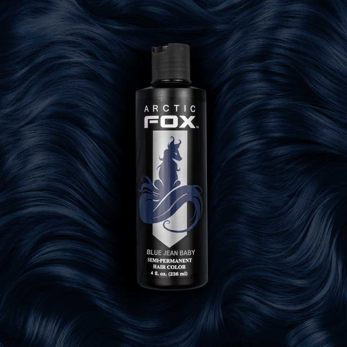 Arctic Fox Semi-Permanent Hair Color #BLUE JEAN BABY - 100% Vegan 