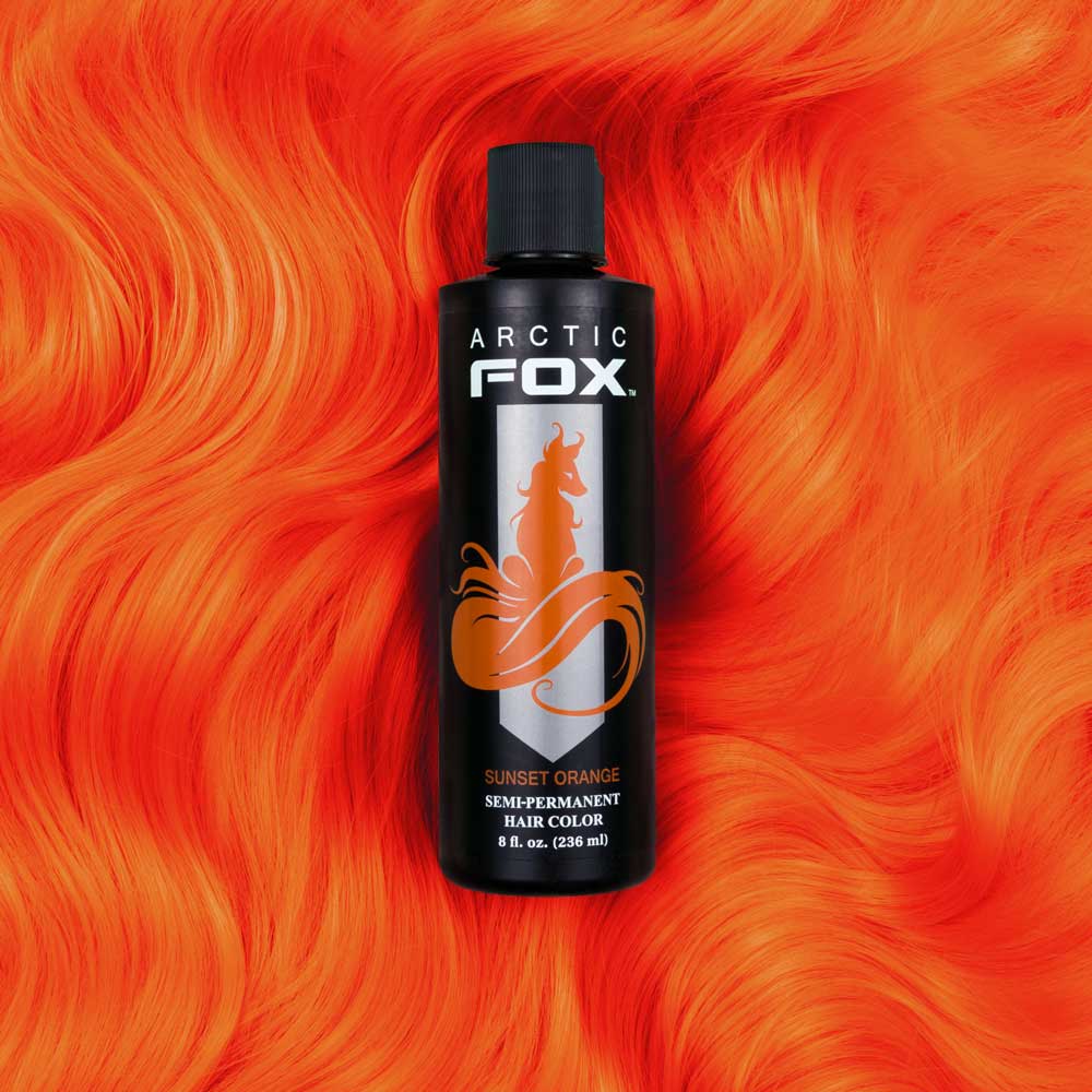Arctic Fox - SEMI-PERMANENT - Hair Color  #SUNSET ORANGE