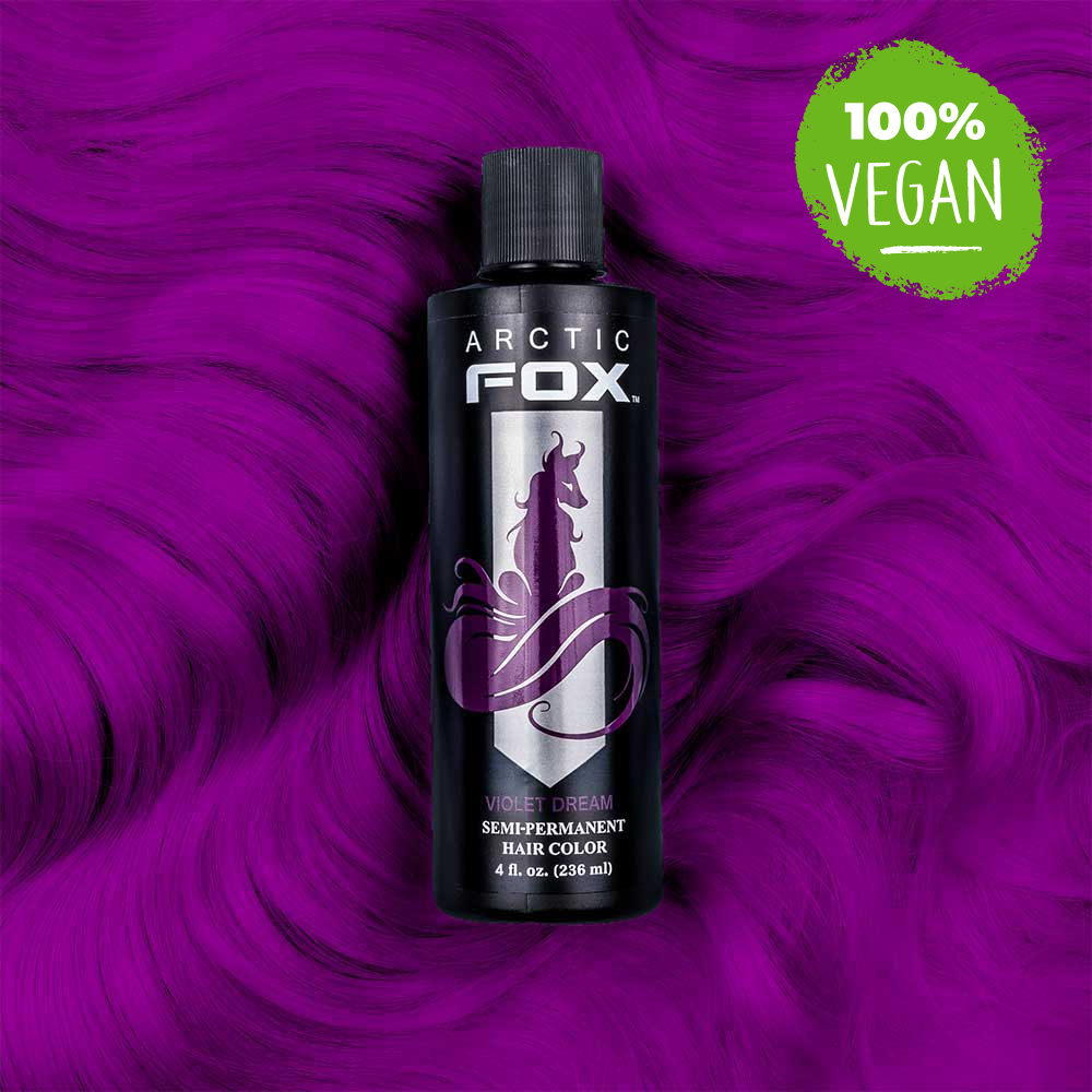 Arctic Fox Semi-Permanent Hair Color #Violet Dream - 100% Vegan &  Cruelty-Free | Donating 15% – Coral Blue Isa Online Store